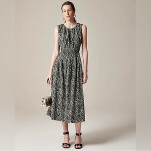 NWT J. Crew Hyacinth Dress Liberty Floral Print Marguerite Womens XS